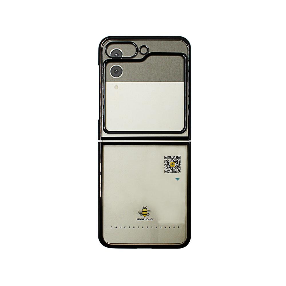 Калъф тип гръб за Samsung Z-Flip 5 TPU Meephone черна лайсна