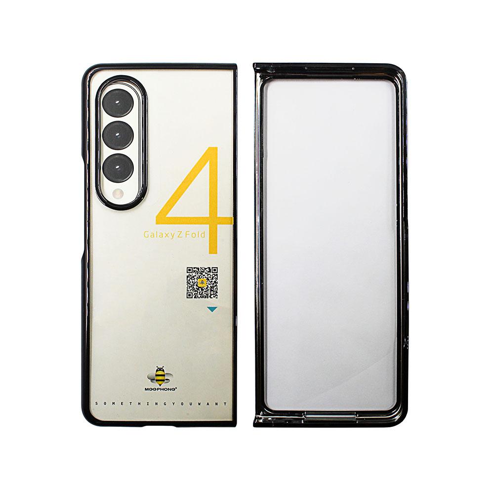 Калъф тип гръб за Samsung Z-Fold 4 TPU Meephone  черна лайсна