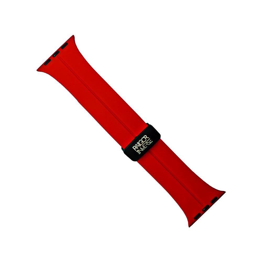 Каишка за Apple watch 38/40/41 mm Raigor inverse Care червен