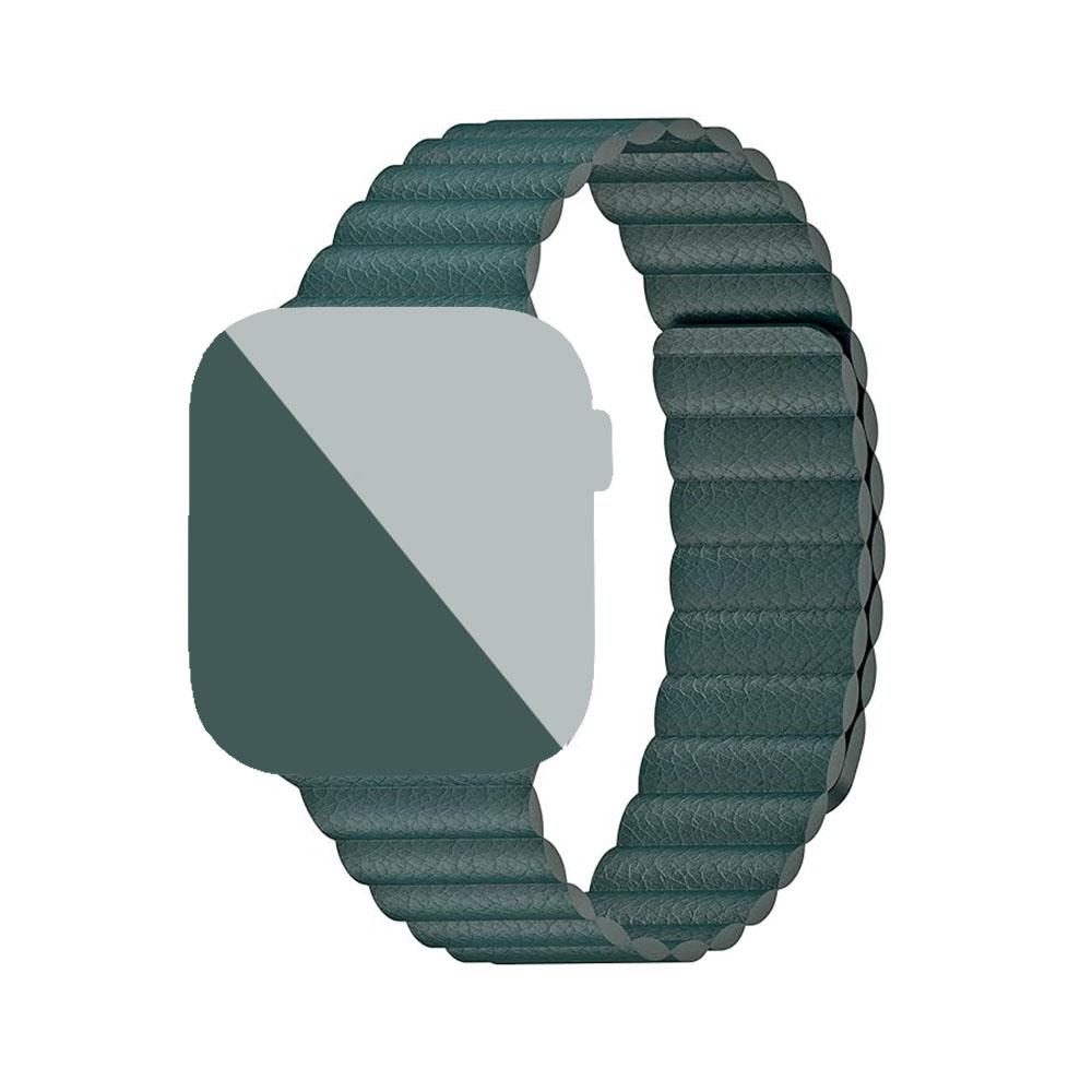 Каишка за Apple watch 42/44/45/49 mm Raigor inverse Knight зелен