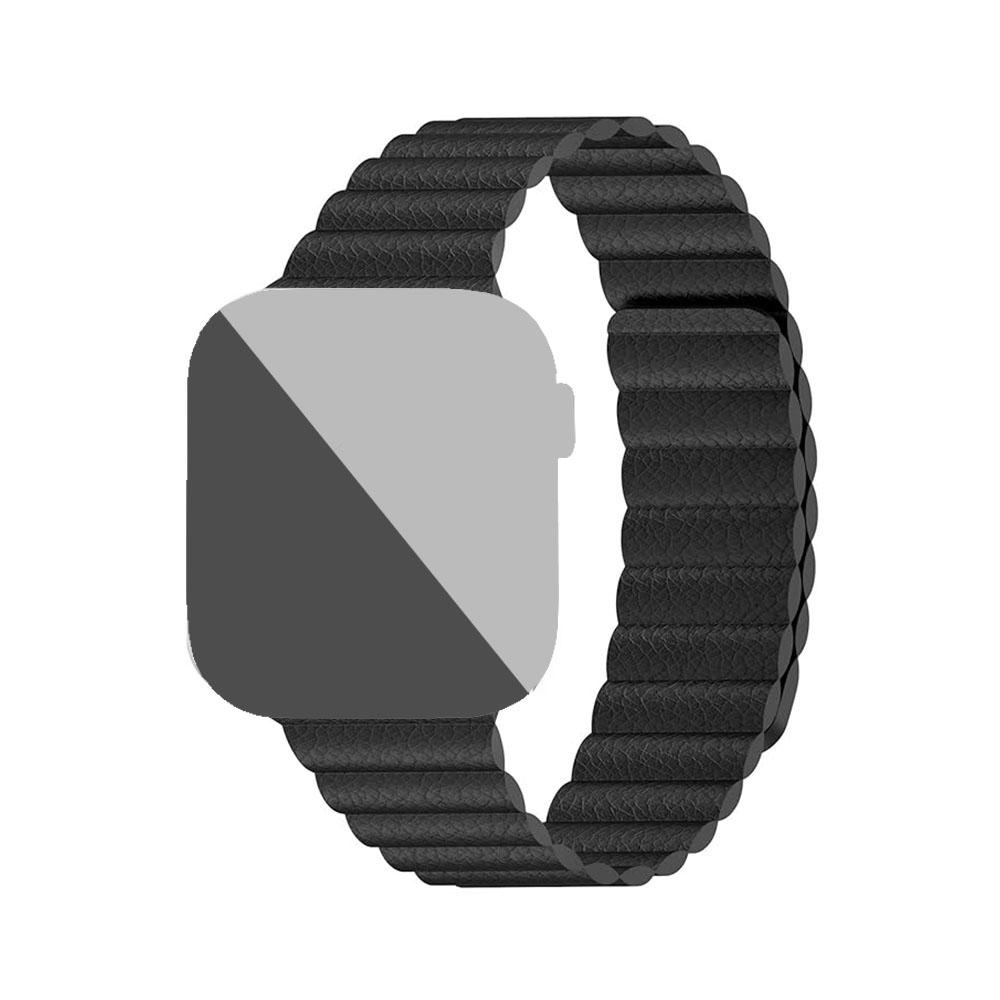 Каишка за Apple watch 42/44/45/49 mm Raigor inverse Knight черен