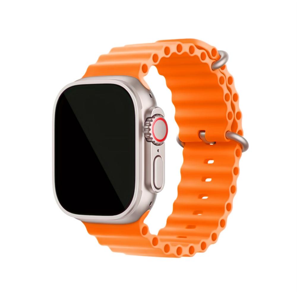 Каишка за Apple watch 38/40/41 mm Raigor inverse Guard оранжев