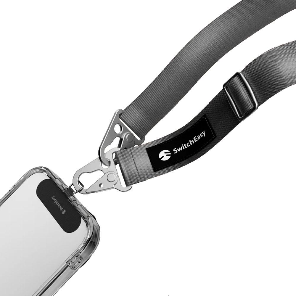 Връзка за телефон EasyStrap + EasyStrap Card - 25 mm графит