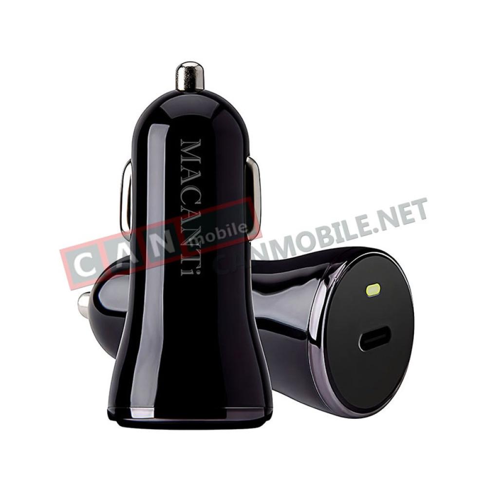 MACANTI адаптер 12V-20W PD черен