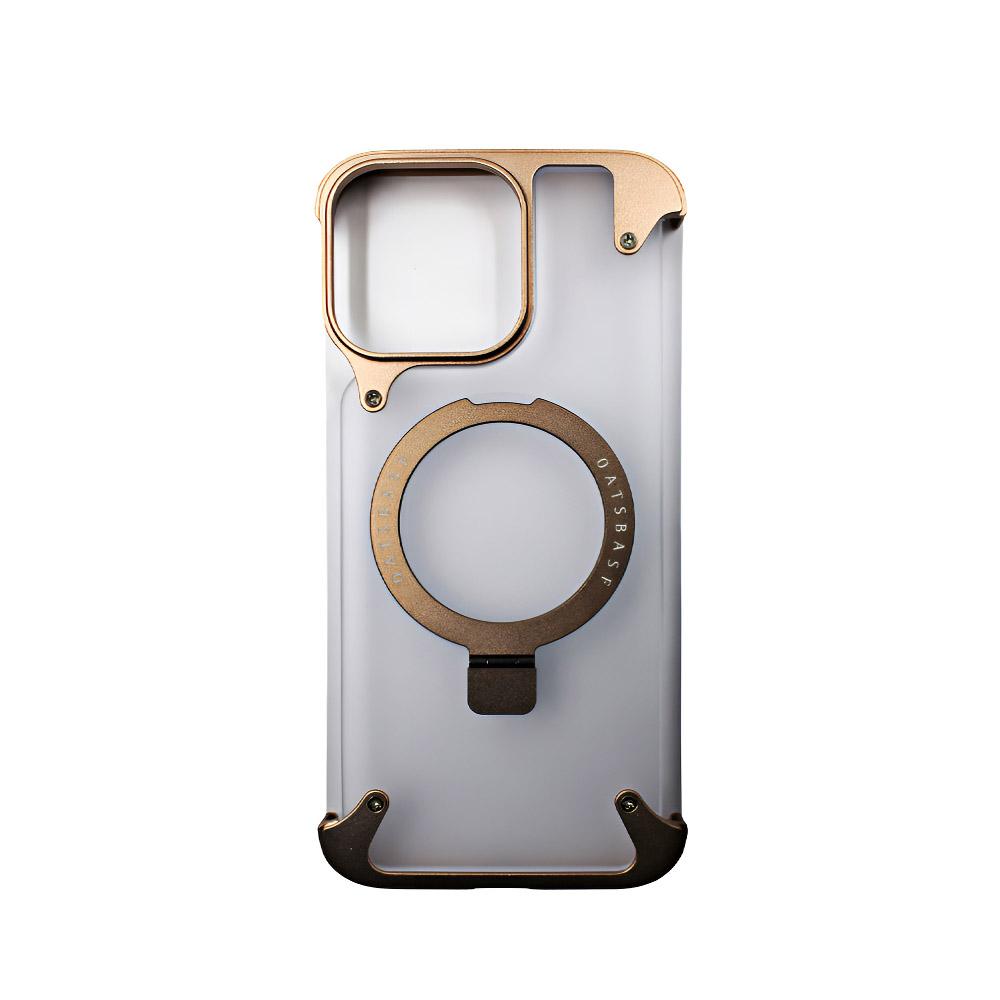 Калъф тип гръб YILI-PC-CASE за iPhone 16 Pro Max златен