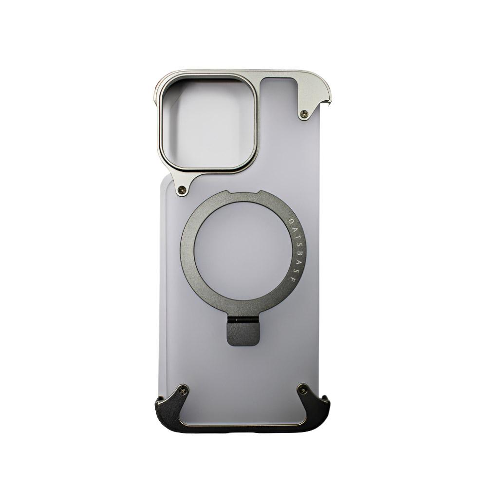 Калъф тип гръб YILI-PC-CASE за iPhone 16 Pro Max сив