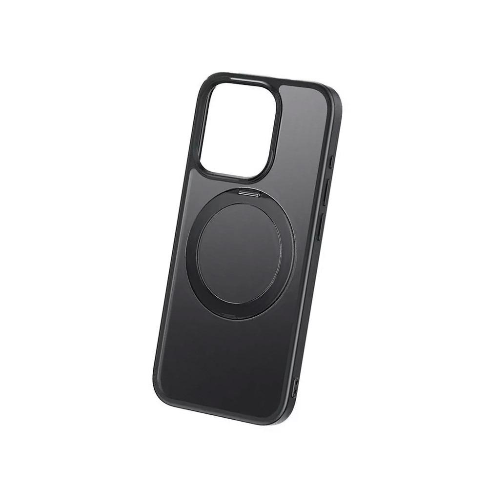 Калъф тип гръб за iPhone 15 Plus Baseus CyberLoop Series Magnetic Protective Case Fog Night черен