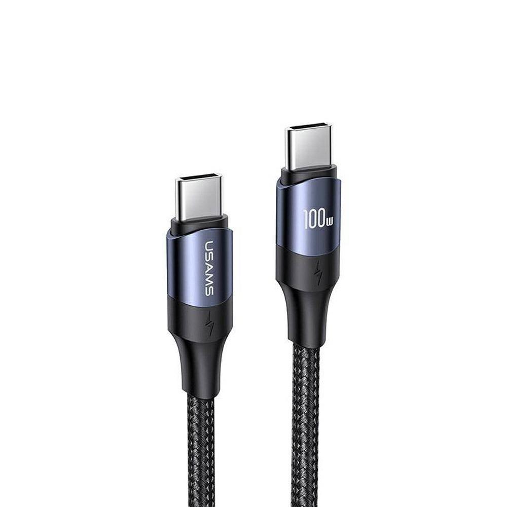 Кабел Type-C To Type-C 100W PD Fast Charging - Data Cable U71 3m черен
