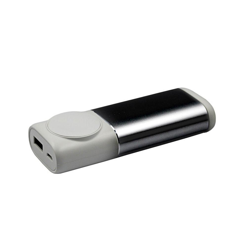 Зарядно Wireless Apple watch + power bank черен