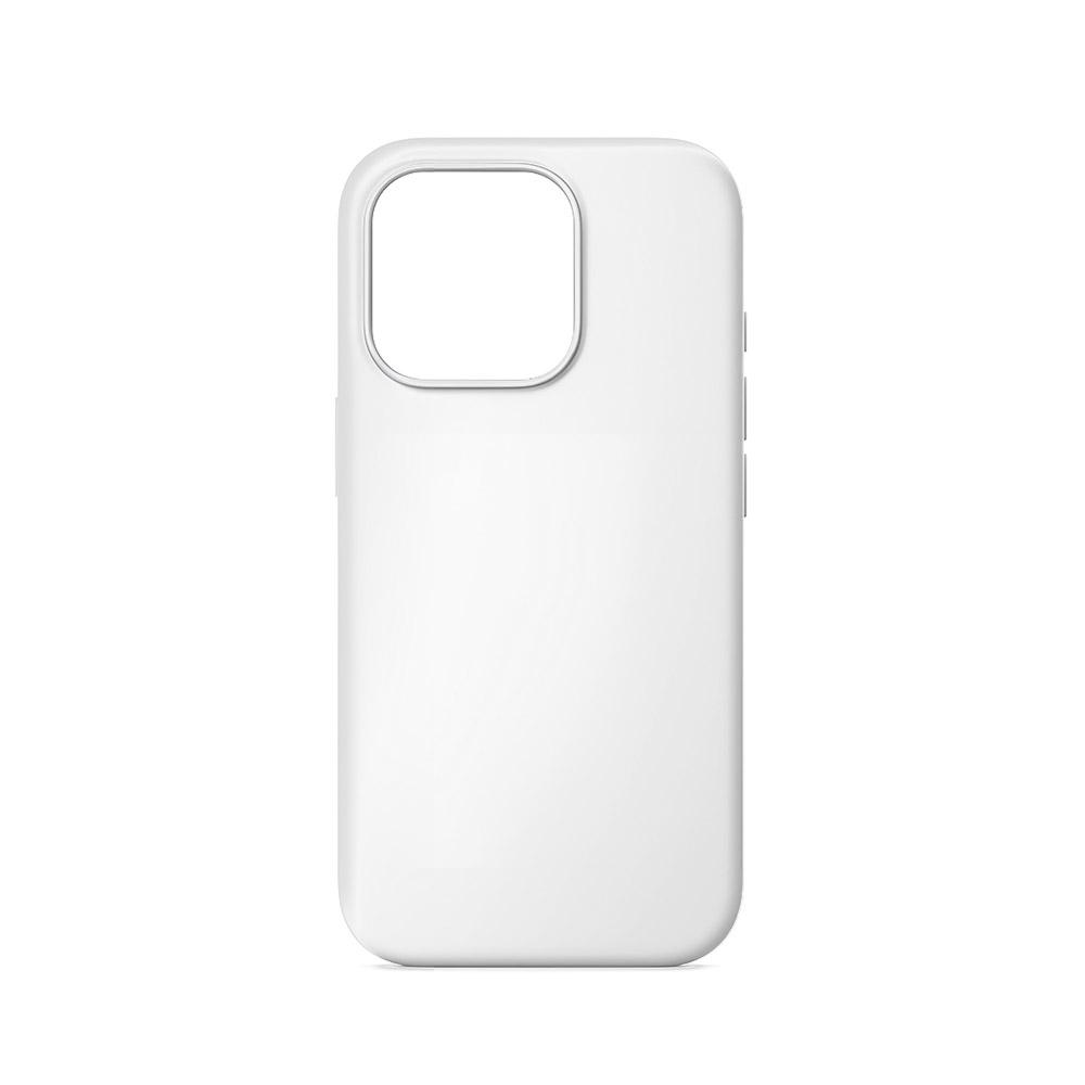 Калъф тип гръб силика гел за iPhone 16 Pro бял