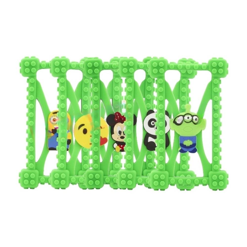 Калъф гръб универсален Лего 4,7 зелен