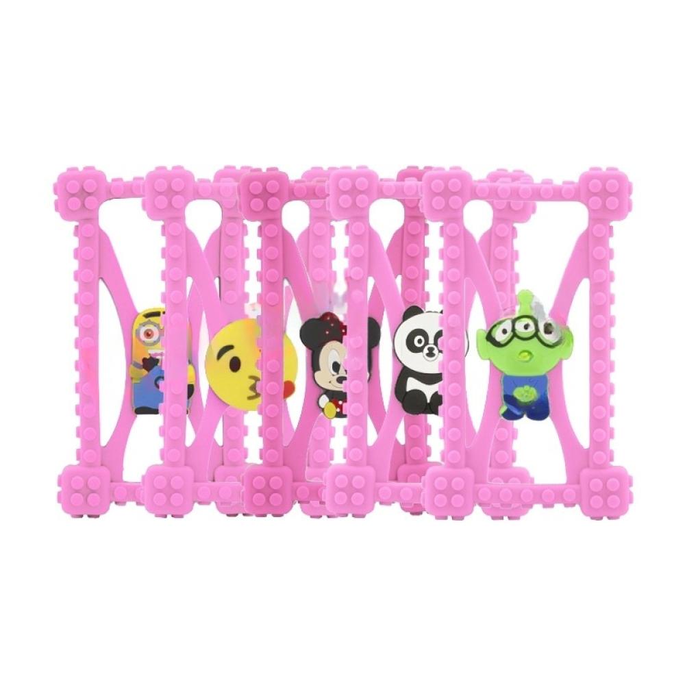 Калъф гръб универсален Лего 4,7 розов