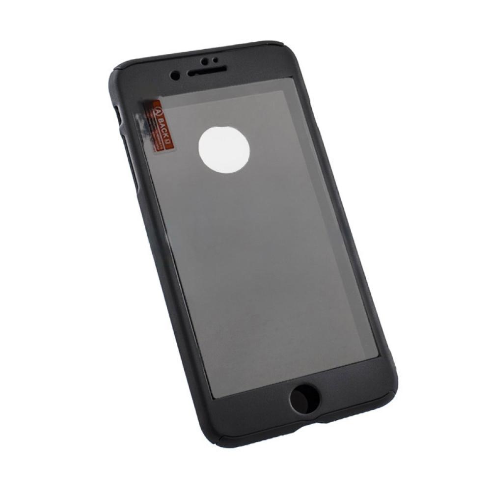 Калъф Magic Skin 360 + стъкло Samsung A6 2018 черен