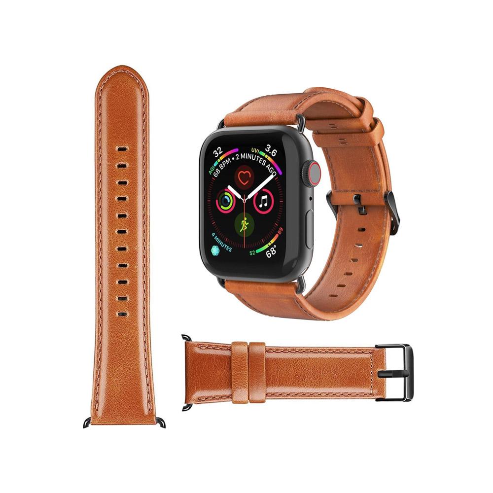 Apple watch 38/40/41mm DUX DUCIS Business каишка кожена кафяв