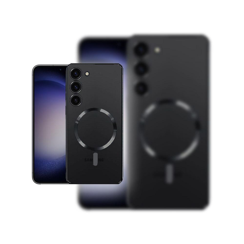 Калъф гръб за Samsung S23+ RAIGOR INVERSE MAGSAFE+камера протектор черен