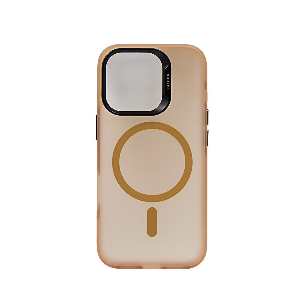 Калъф тип гръб RAIGOR INVERSE ROCK MAGSAFE SERIES за iPhone 16 Pro Max сив