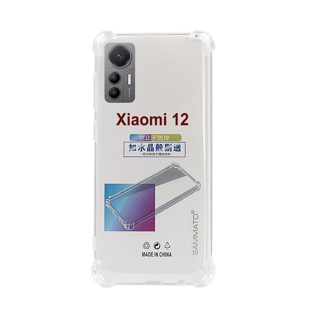 Калъф гръб за  Xiaomi 12 SAMMATO Anti-shock прозрачен