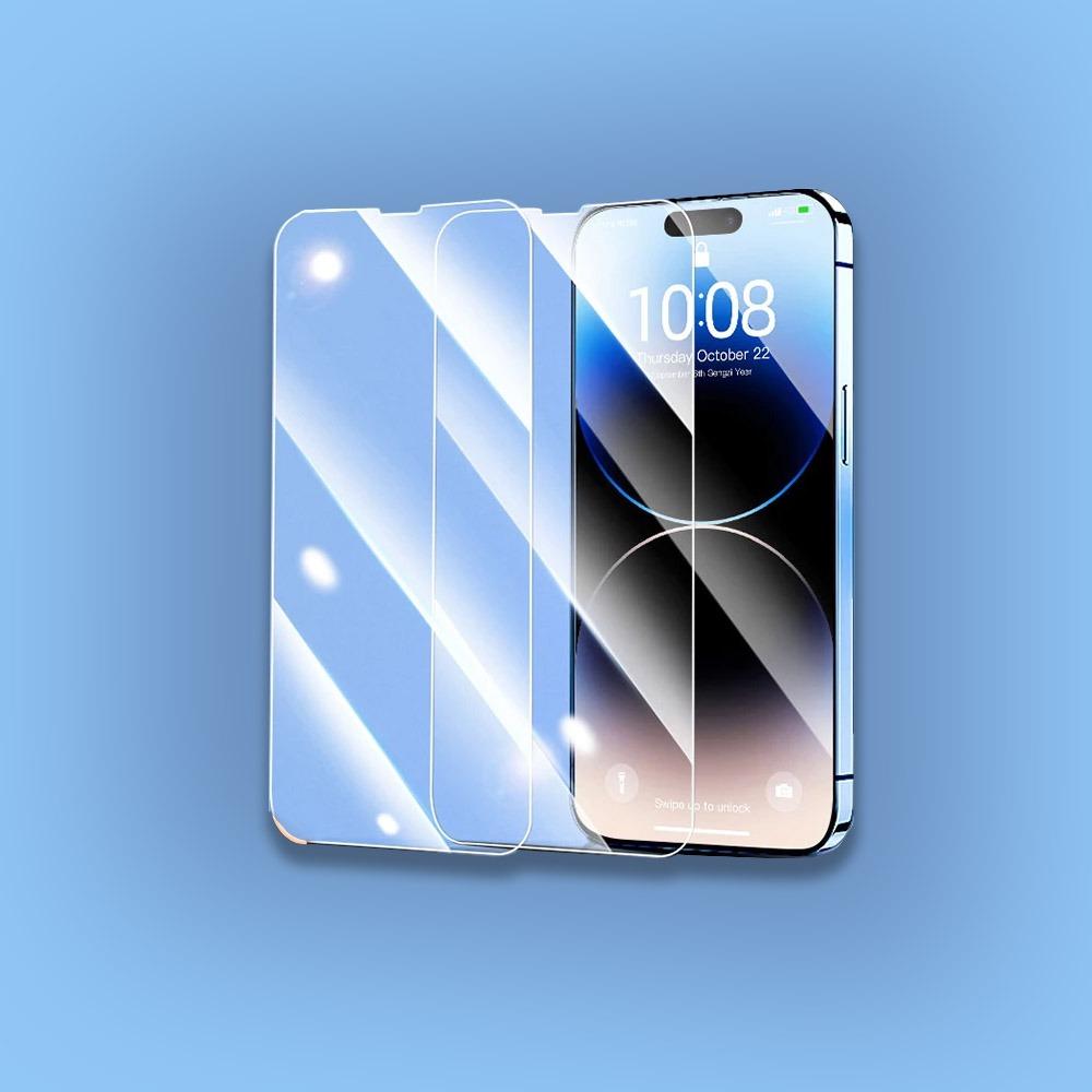 Протектор iPhone 14 Pro Max Baseus Full-coverage 0.3mm All-Tempered with Dust Filter 2бр.