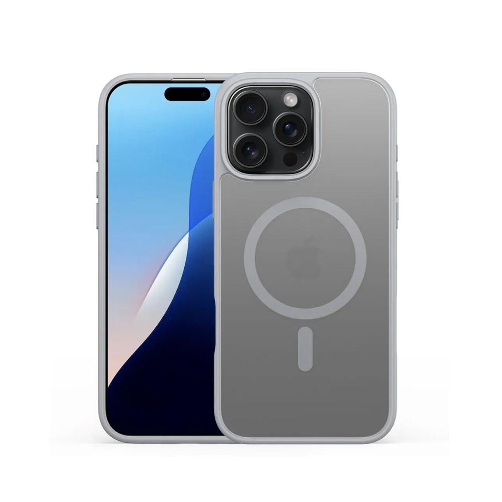 Калъф тип гръб DUX DUCIS SKIN X Pro MAGSAFE SERIES за iPhone 16 Pro Max сив