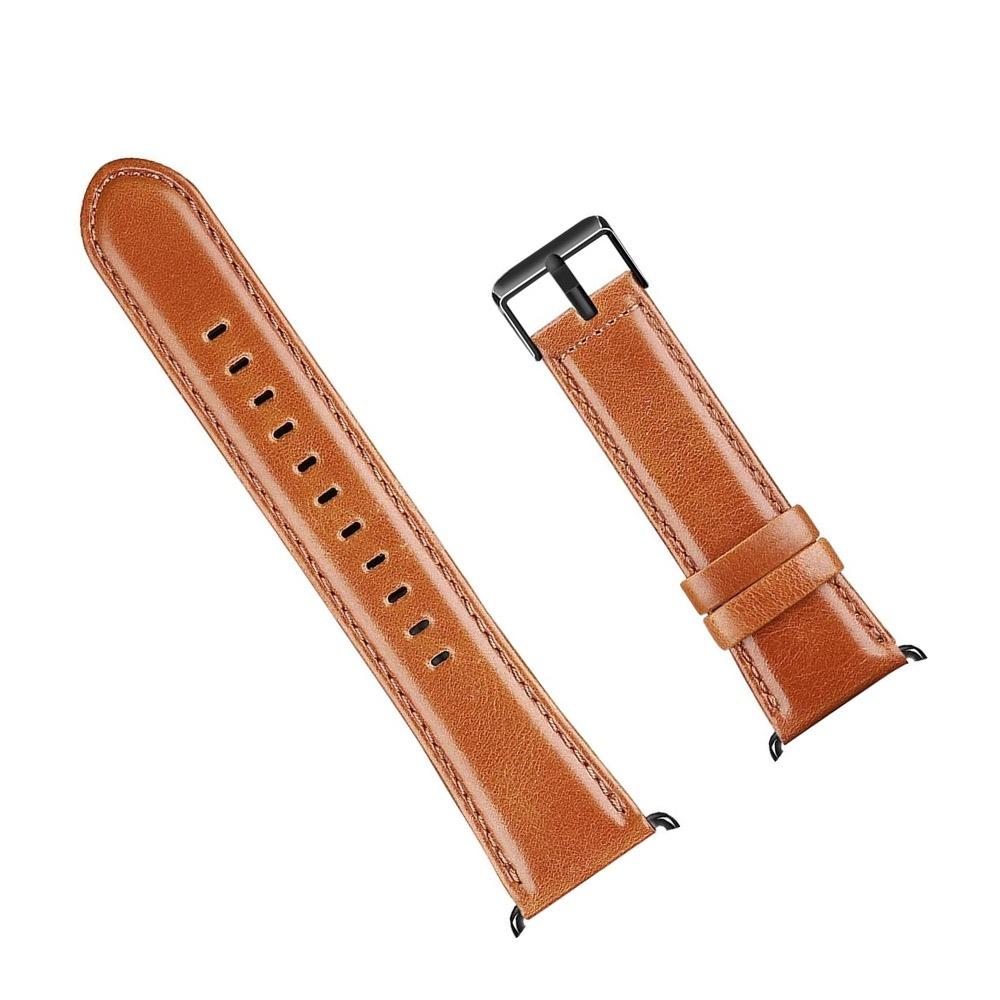 Apple watch 42/44/45mm DUX DUCIS каишка кожа горчица