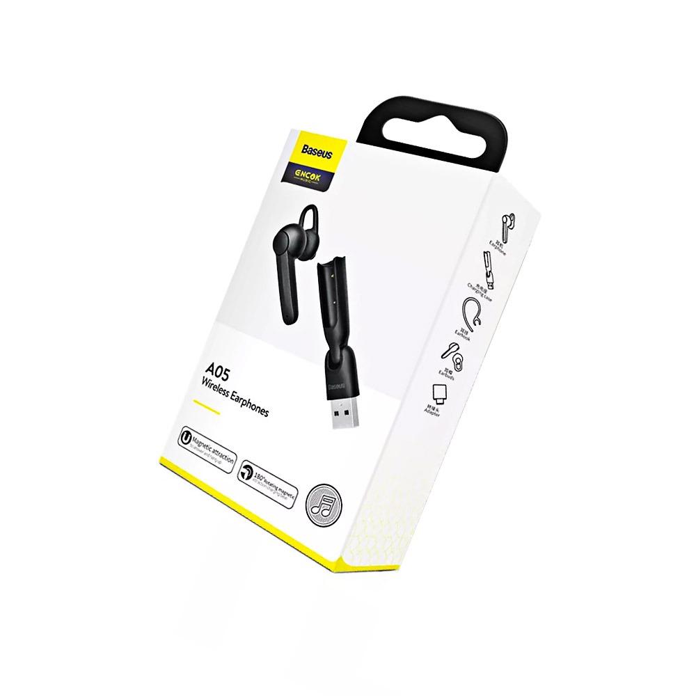Bluetooth слушалки BASEUS Encok Vehicle-mounted Wireless Earphones A05 Black