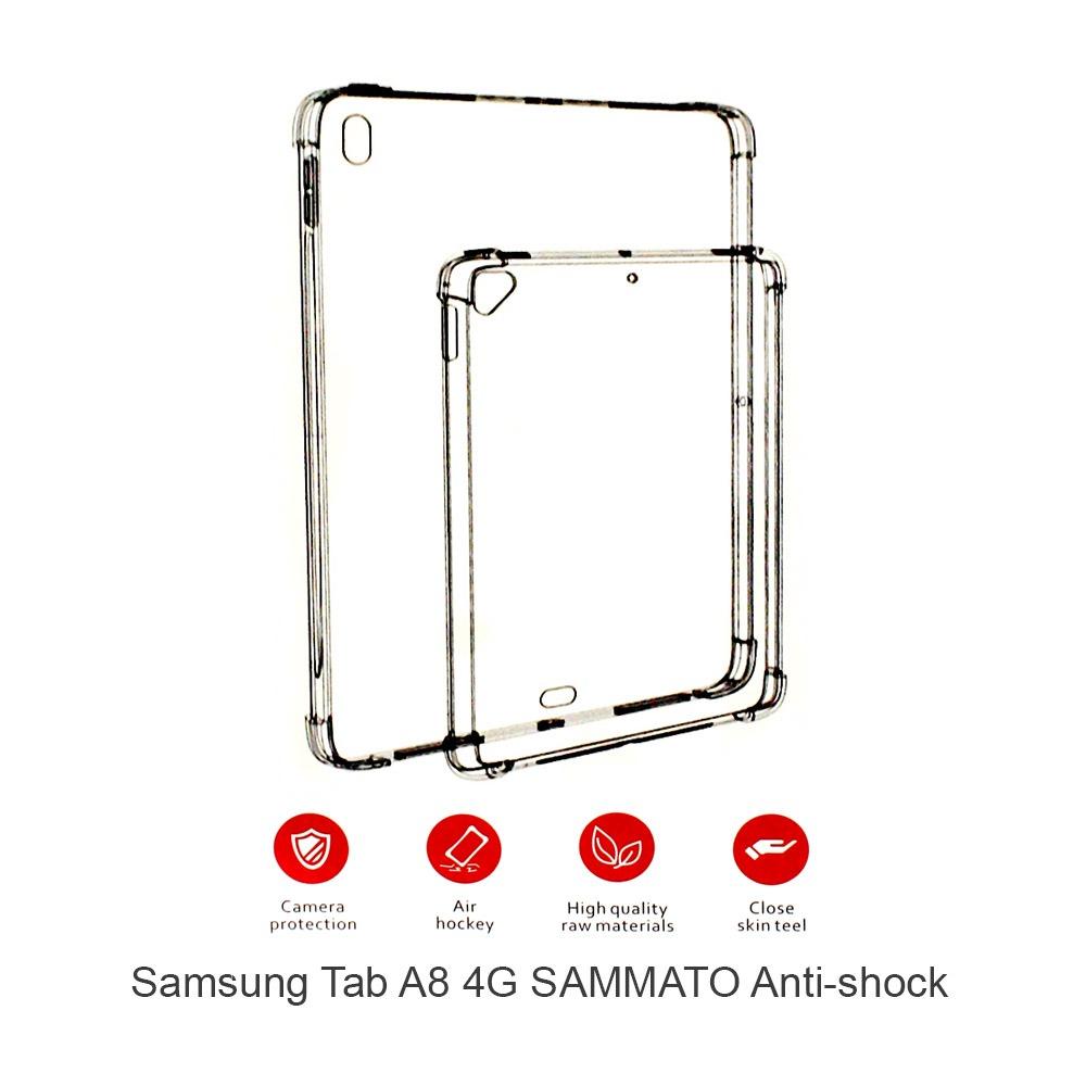 Калъф гръб за Samsung Tab A8 4G SAMMATO Anti-shock прозрачен