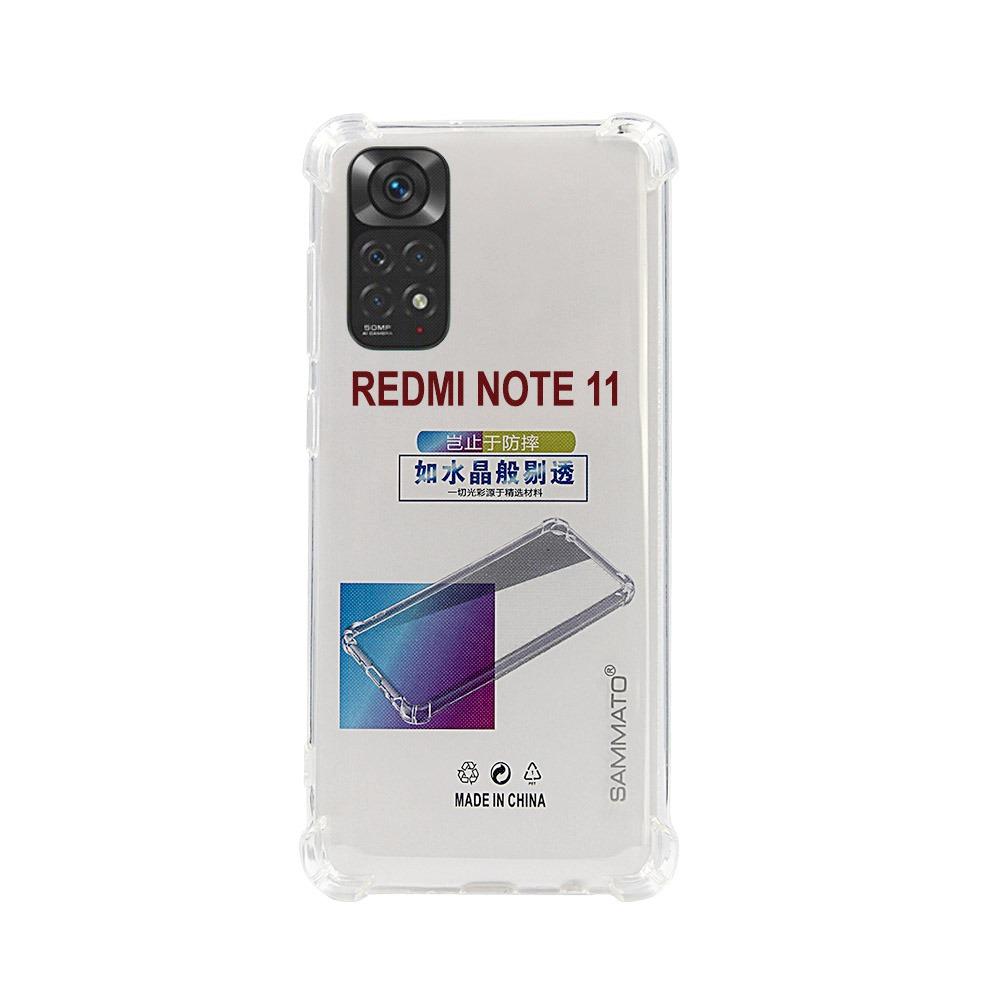 Калъф гръб за Xiaomi Redmi Note 11 SAMMATO Anti-shock прозрачен