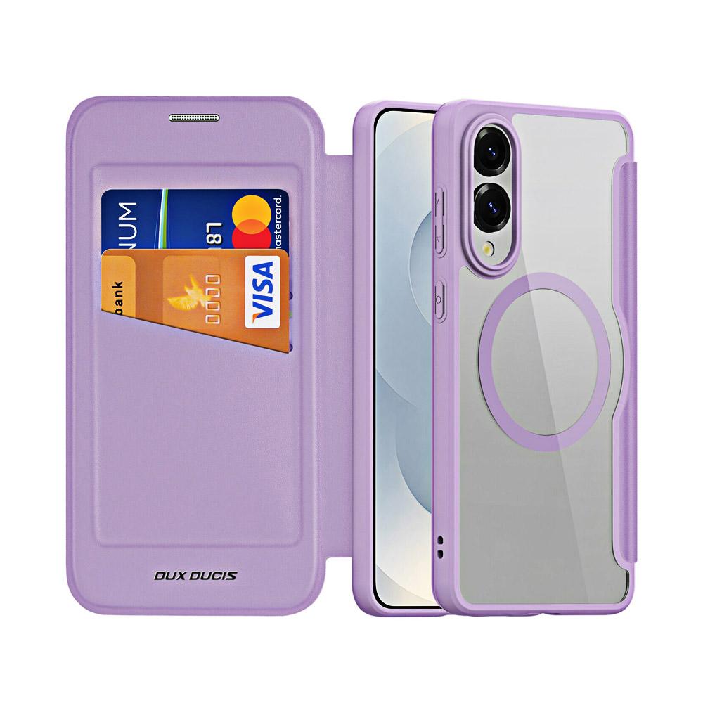 Калъф тип гръб DUX DUCIS SKIN X Pro MAGSAFE SERIES за SAMSUNG S25 лилав