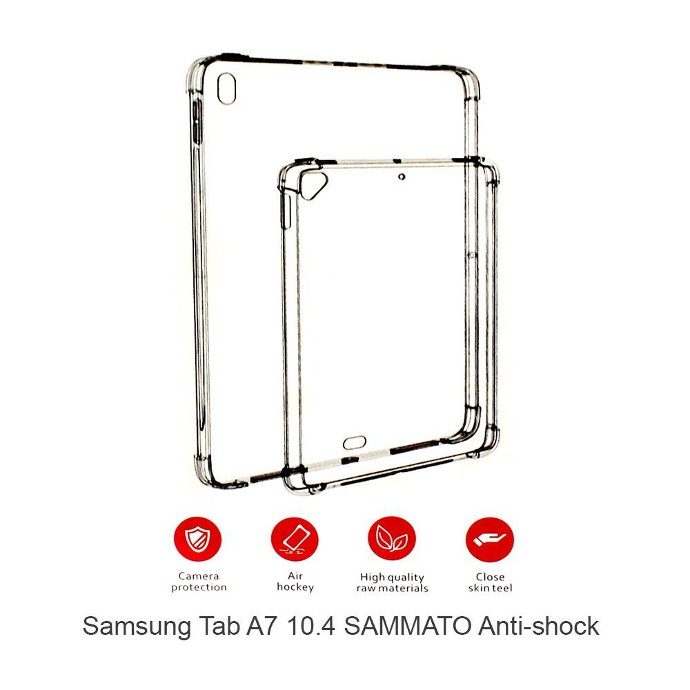 Калъф гръб за samsung Tab A7 10.4 SAMMATO Anti-shock прозрачен