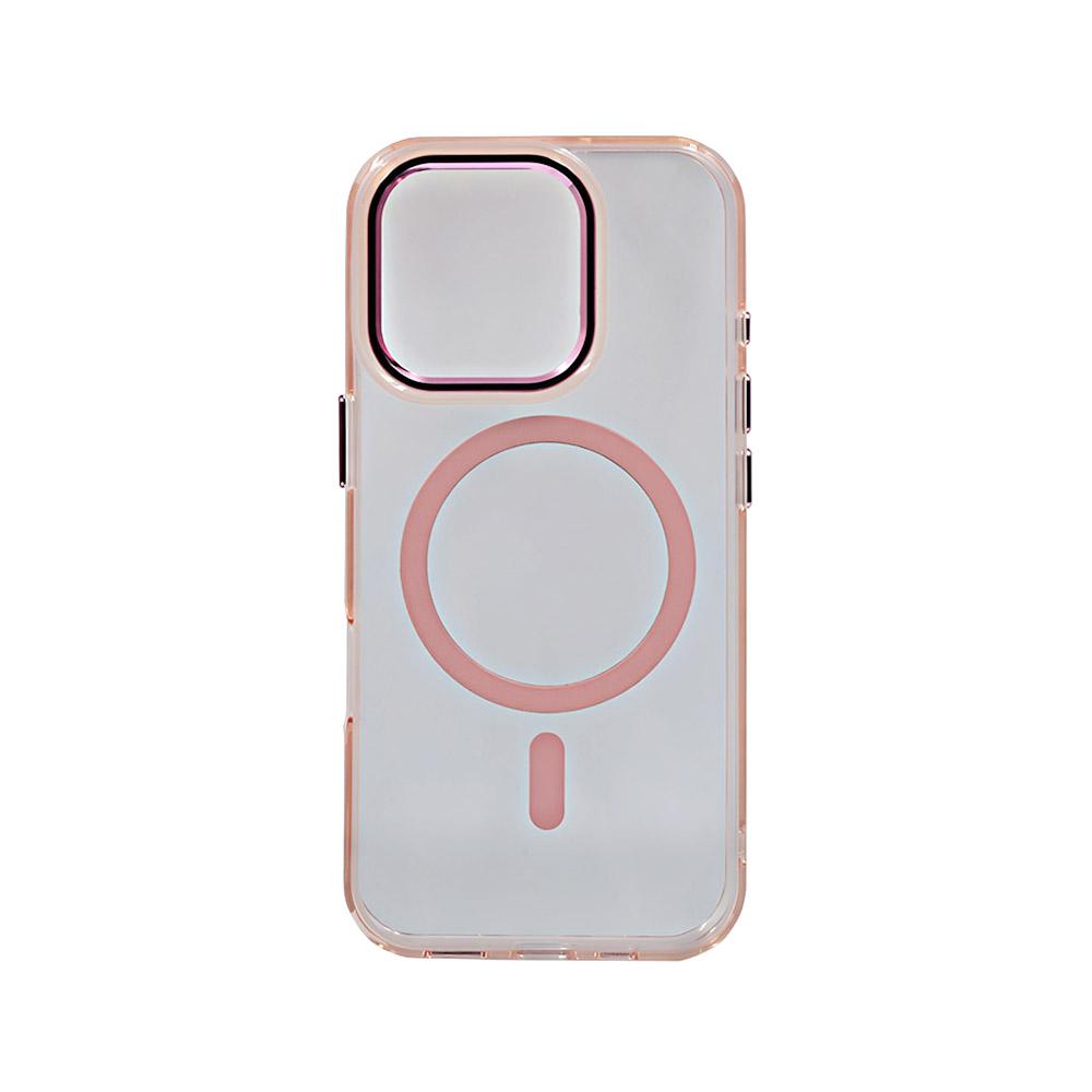 Калъф тип гръб COOYEE THROUGH THE ARMOR  iPhone 16 Pro Max розов