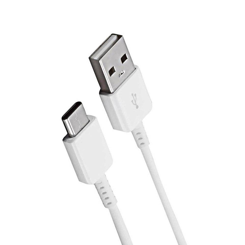 USB кабел Type C 1м. бял