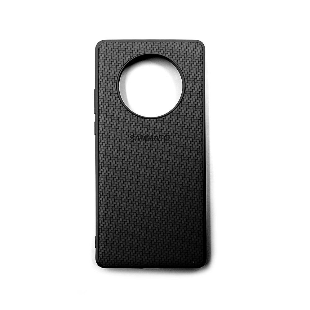 Калъф гръб за  Huawei Mate 40 Pro Sammato Knitting  черен, SKSHM40P-01