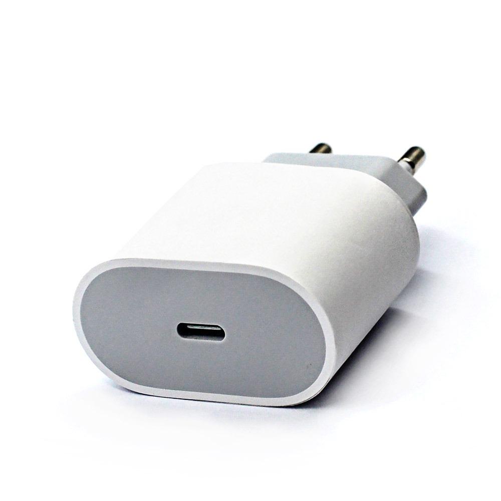 Адаптер 220V 20W USB-C бял