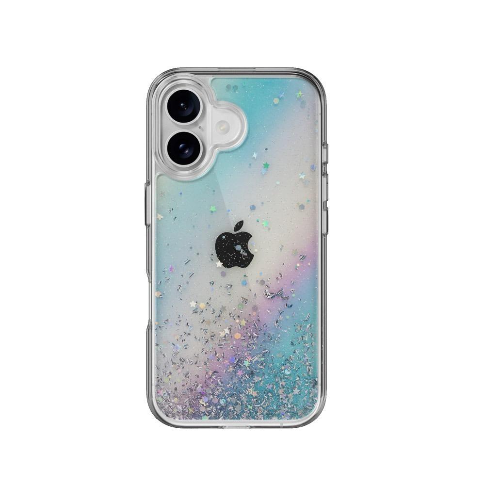 Калъф тип гръб SWITCHEASY Starfield за iPhone 16 GALAXY дъга