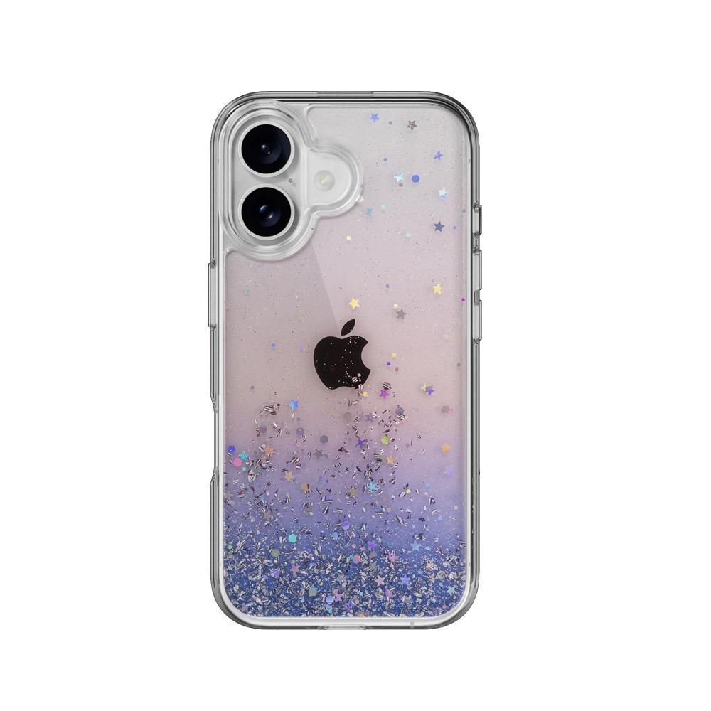Калъф тип гръб SWITCHEASY Starfield за iPhone 16 TWILIGHT лилав