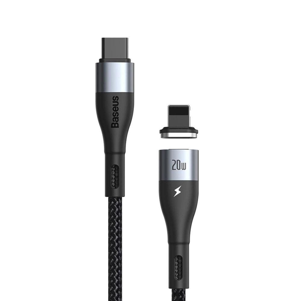 Кабел BASEUS FCH Type C to iP PD 20W магнитен Zinc, CATLXC-A01