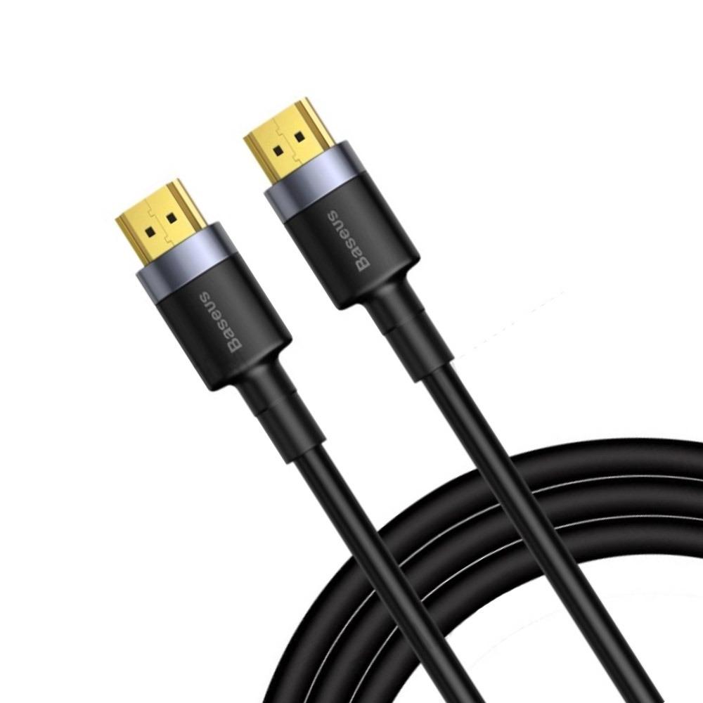 Кабел BASEUS 4K HDMI to 4K HDMI 5м. Male черен, CADKLF-H01