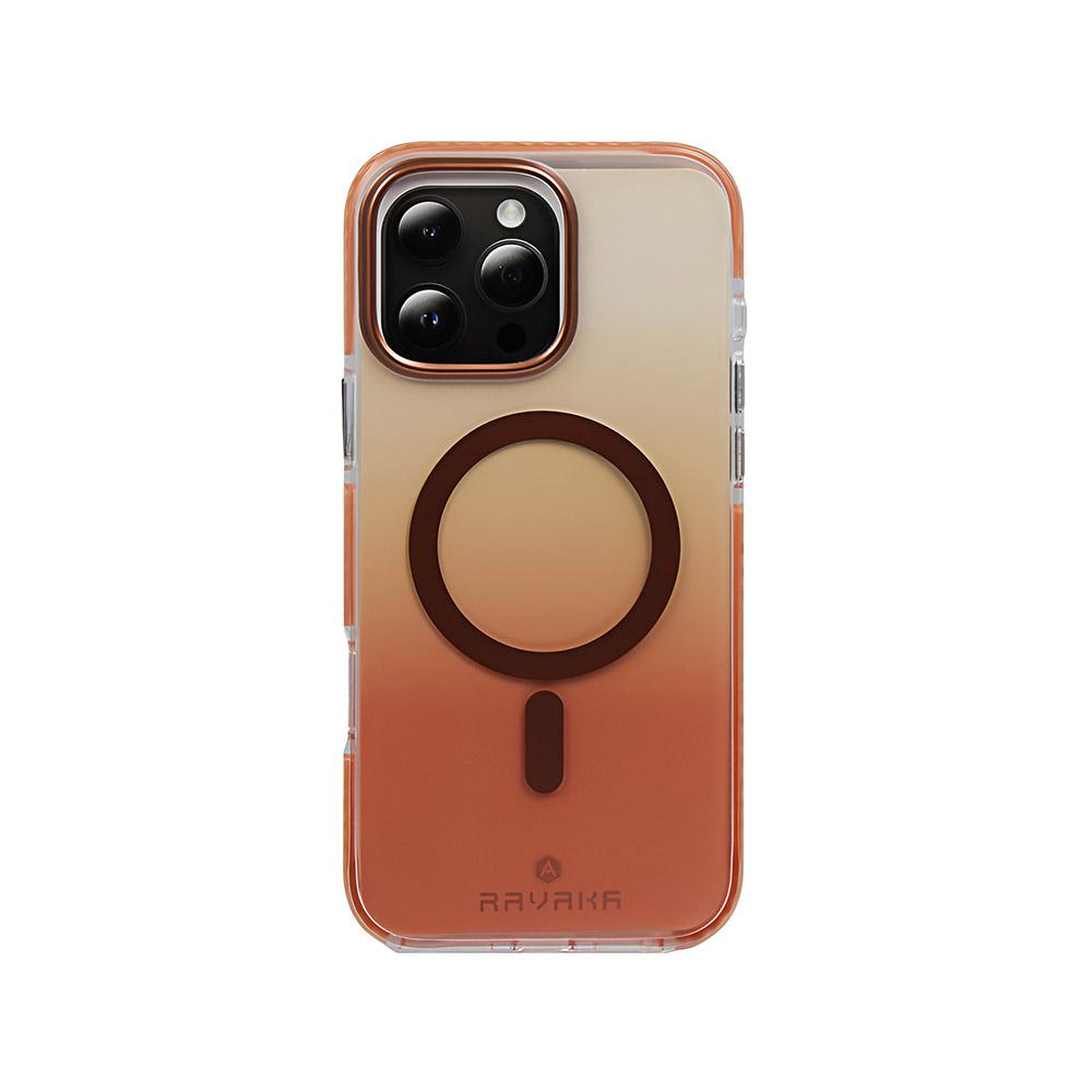 Калъф тип гръб RAVAKA KARINA SERIES MAGSAFE за iPhone 16 Pro Max розов