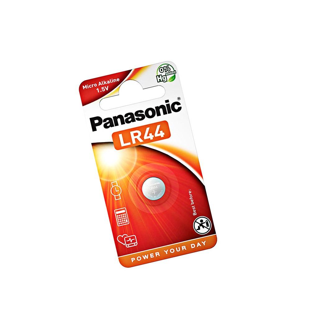 Батерия Panasonic LR44 Micro 1.5V блистер 1бр.