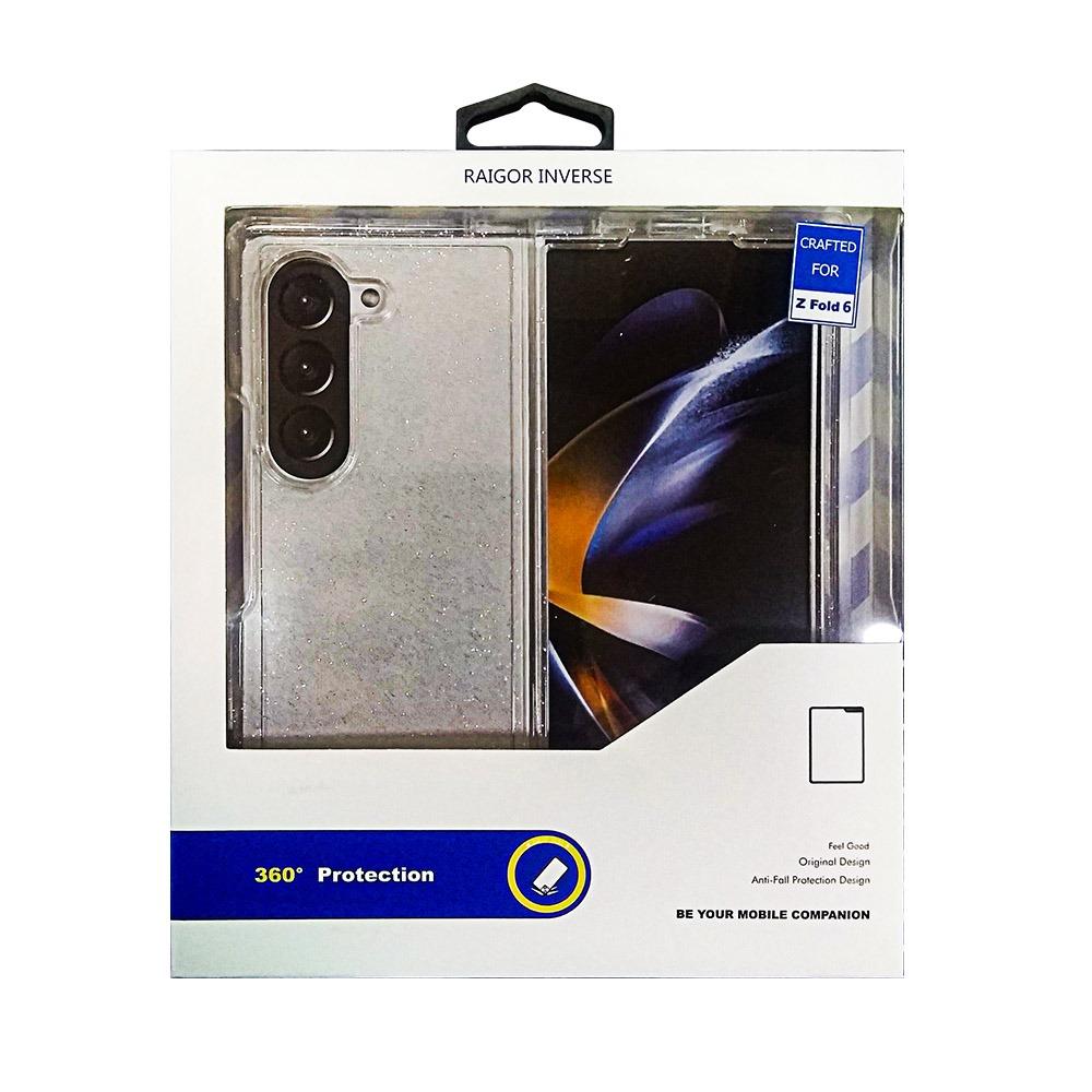 Калъф тип гръб RAIGOR INVERSE SPARKLE SERIES SAMSUNG Galaxy Z Fold6 прозрачен