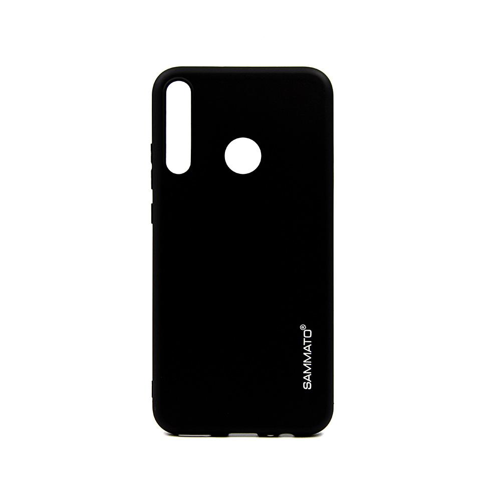 Калъф гръб TPU Sammato Clear за Huawei P40 Lite E черен