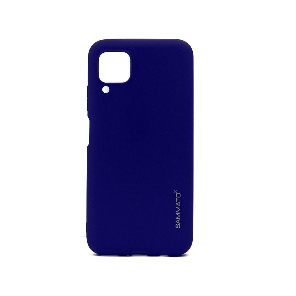 Калъф гръб TPU Sammato Clear за Huawei P40 Lite син