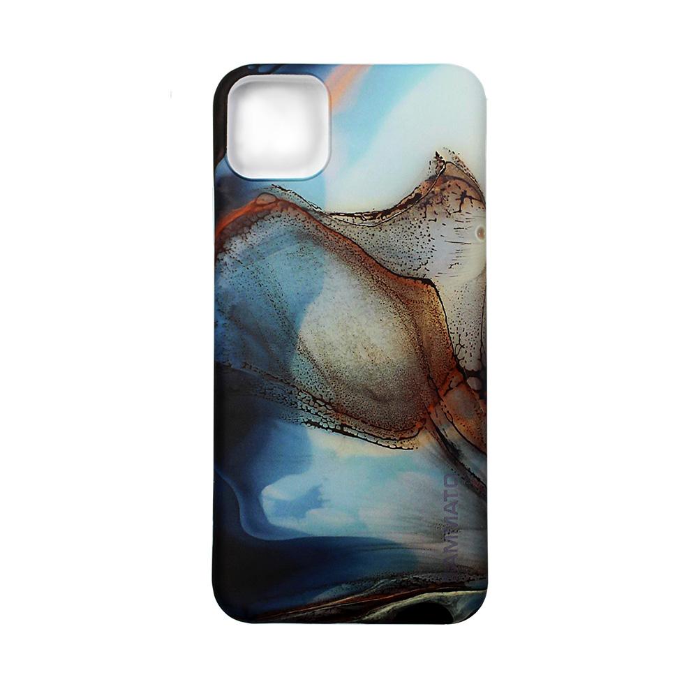 Калъф гръб SAMMATO FASHION Terra за iPhone 11 6.1 син