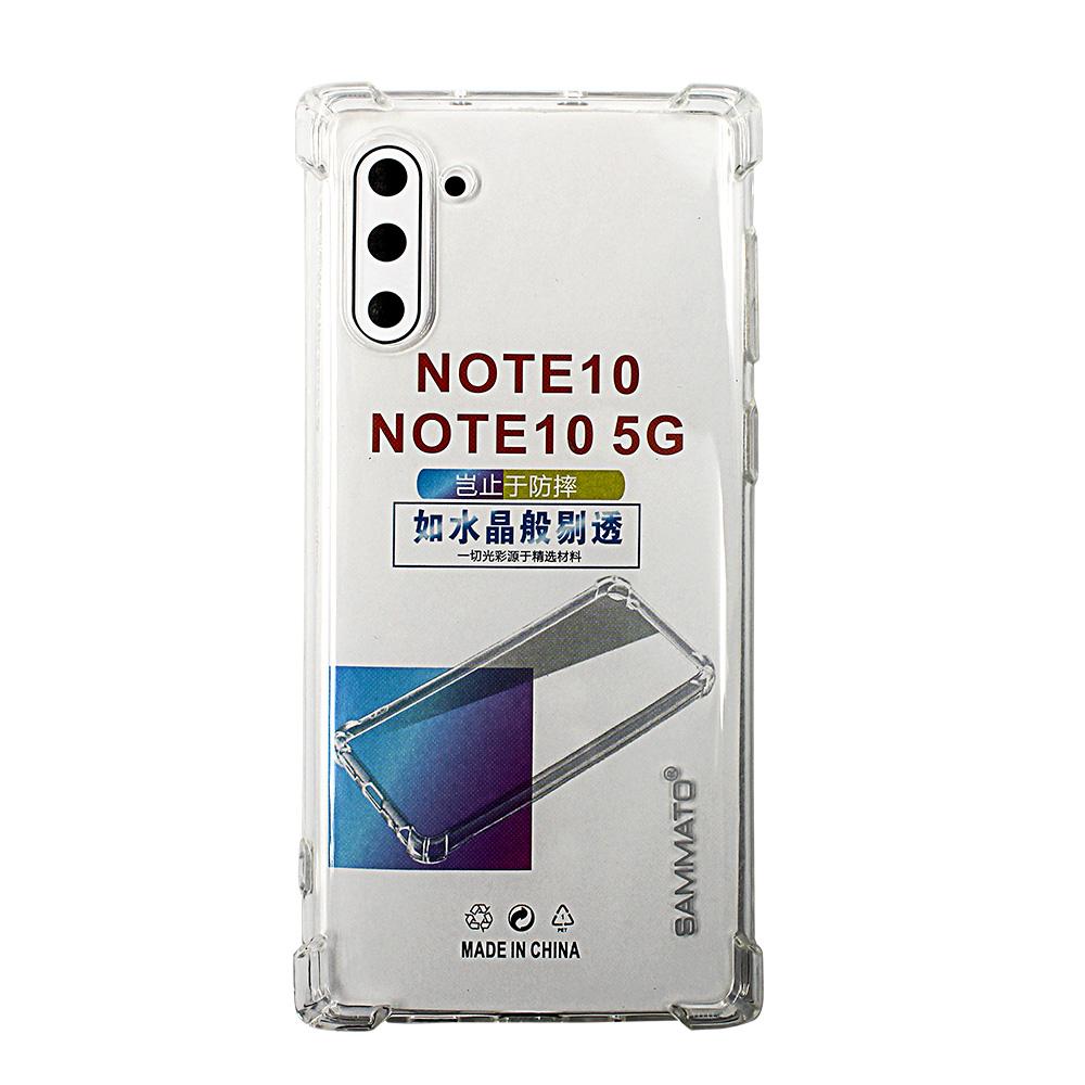 Калъф гръб TPU Sammato Anti-shock Samsung Note 10 прозрачен
