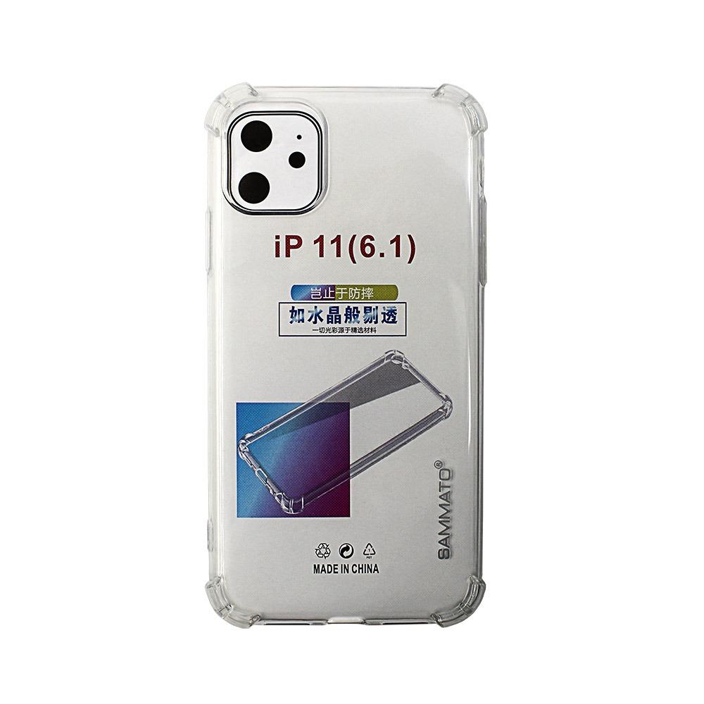 Калъф гръб TPU Sammato Anti-shock iPhone 11 прозрачен