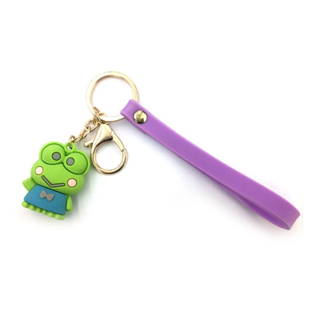 Висулка за ключодържател лилава