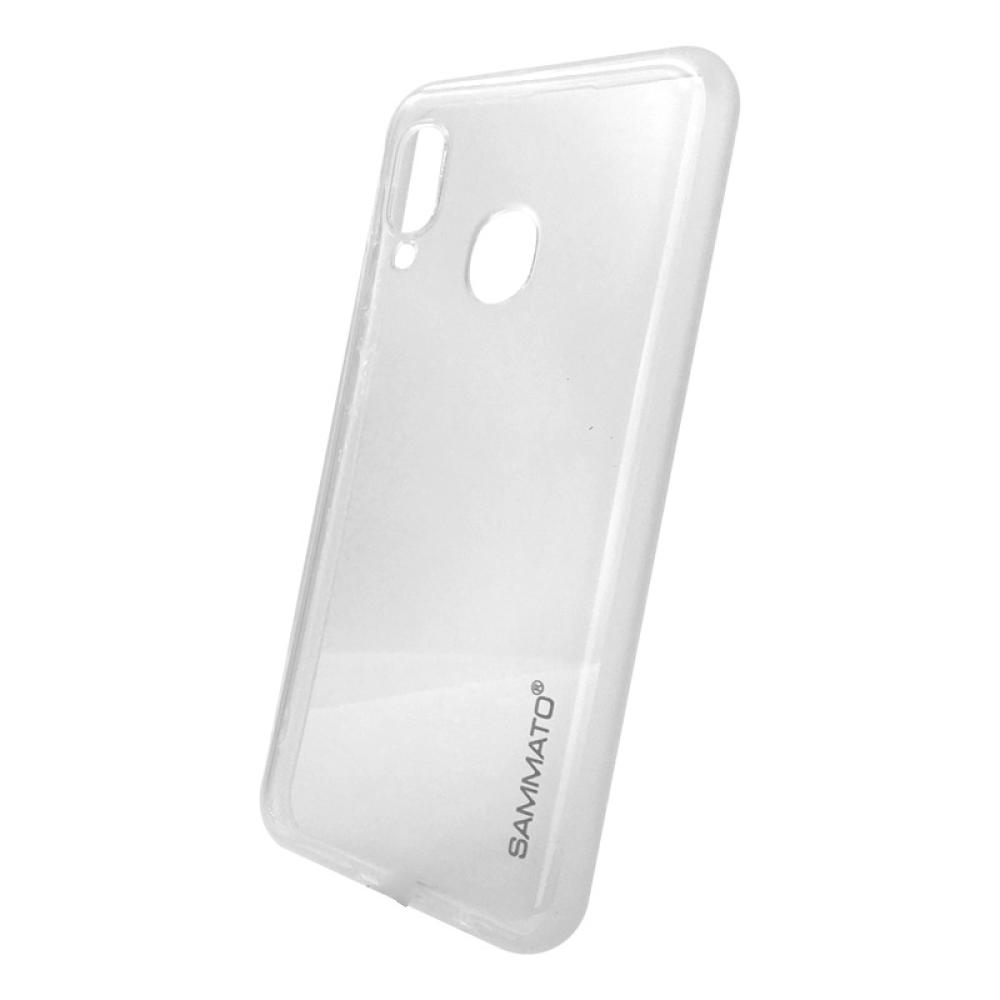 Калъф гръб TPU Sammato 0.5mm Samsung A20E прозрачен
