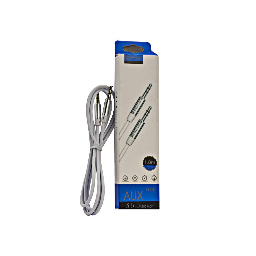 Aux кабел SAMMATO 1m. бял