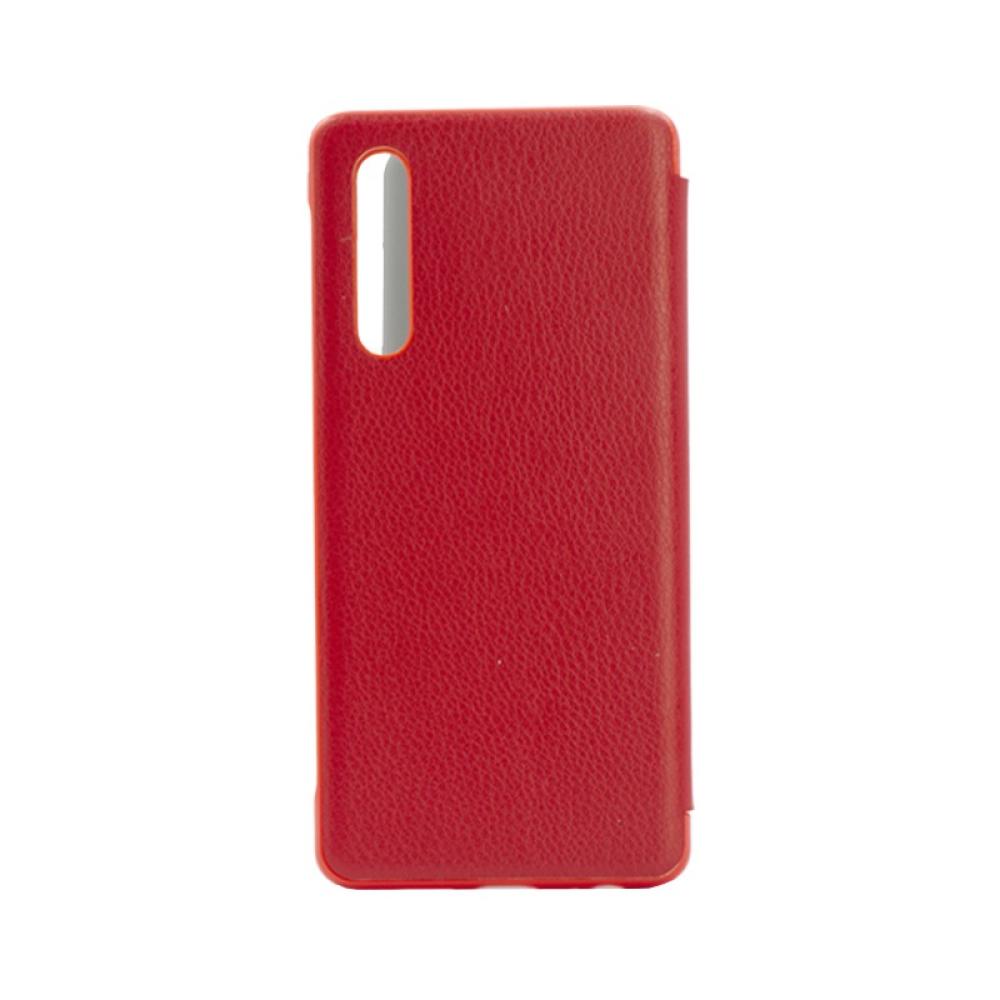 Калъф Flip кожен orig Huawei P30 червен