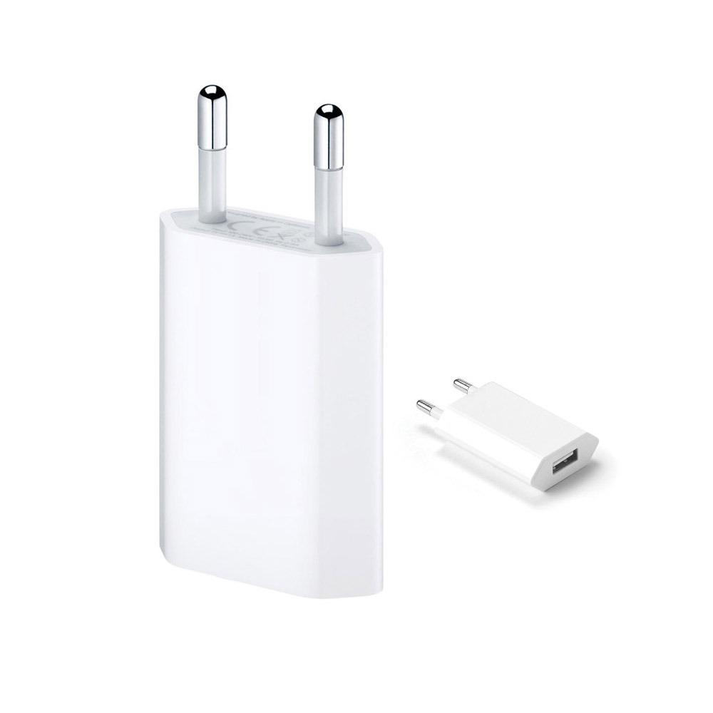 220V с изход за USB бял iPhone